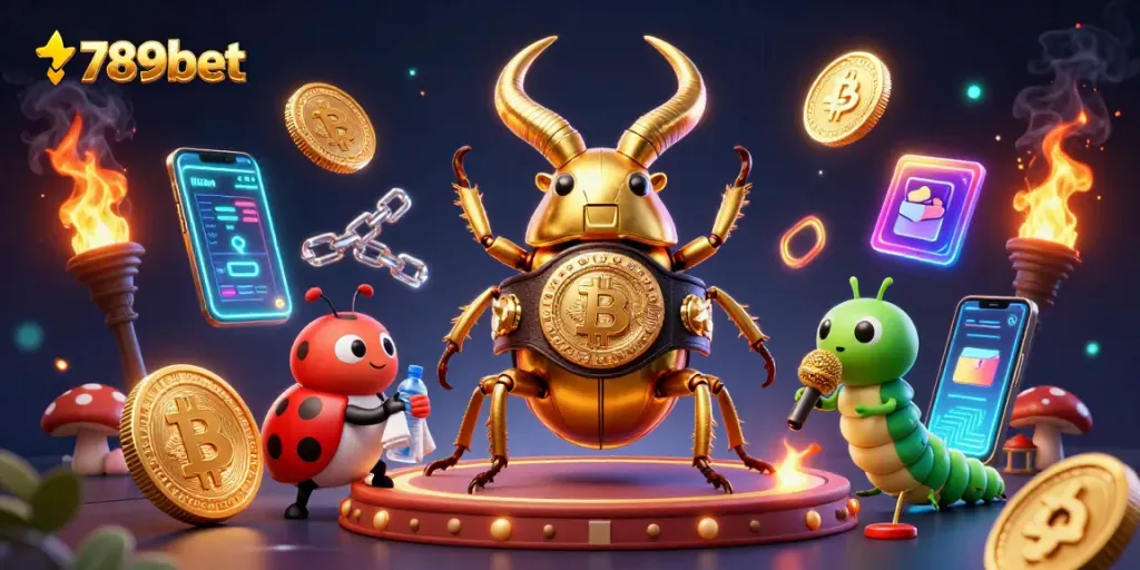 Experience thrilling bets and wins with 789bet's engaging casino illustration.