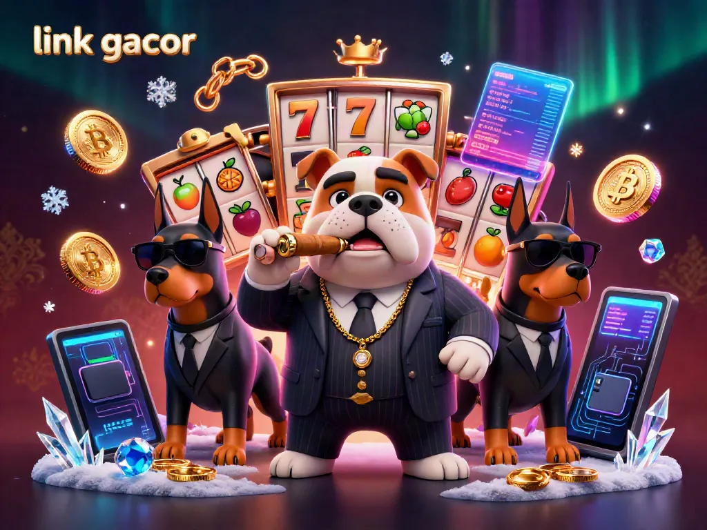 Spin the reels and chase jackpots at link gacor with a colorful and dynamic gaming scene.