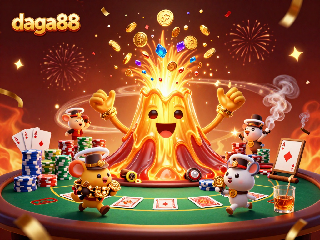 Daga88 transports players to thrilling battles as they bet on cockfights and enjoy a colorful casino atmosphere.
