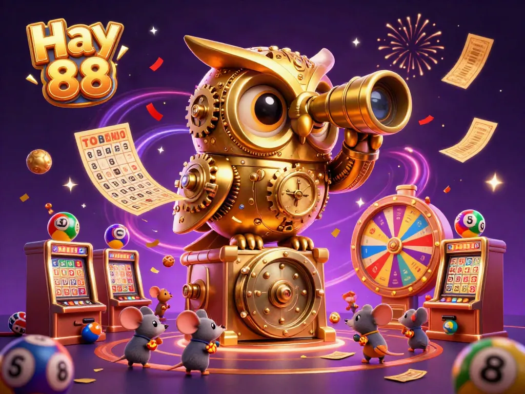 Experience the thrill of casino gaming at Hay 88 with vibrant animations and colorful elements.