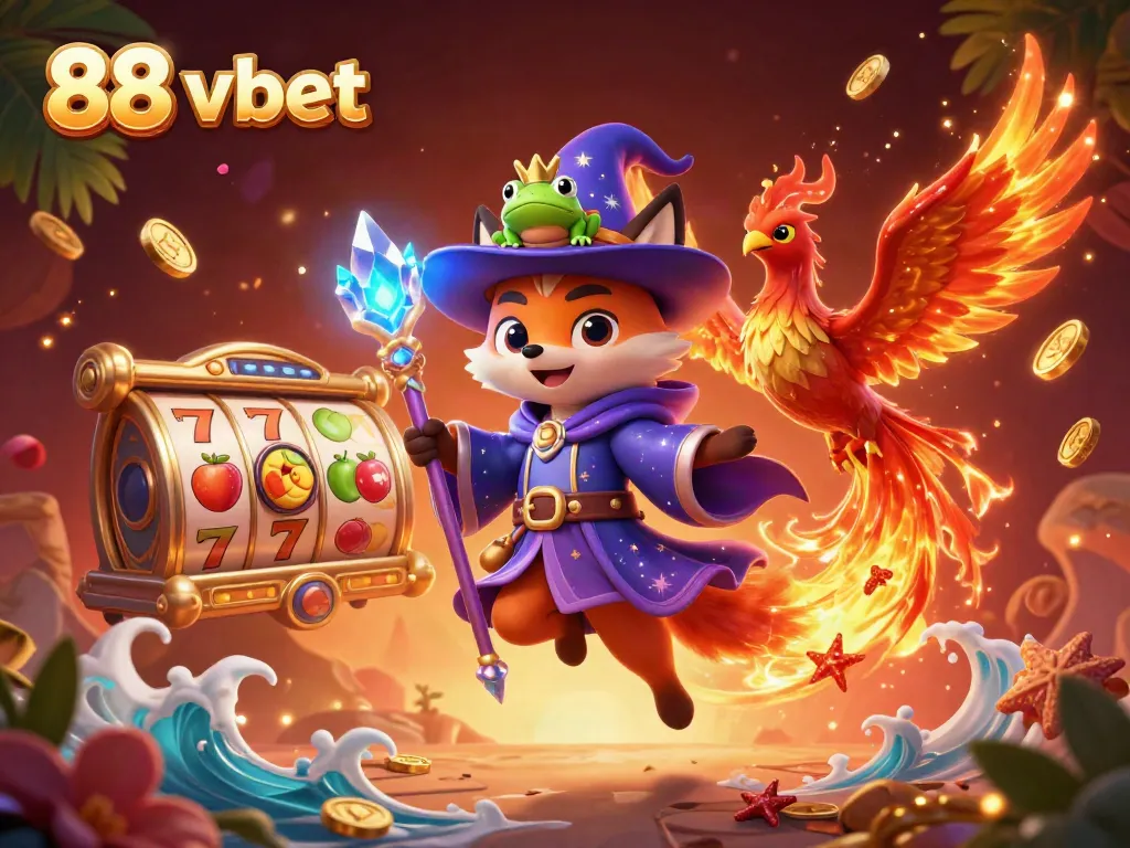 Engage in thrilling gaming experiences with 88 vbet featuring vibrant characters and slot elements.