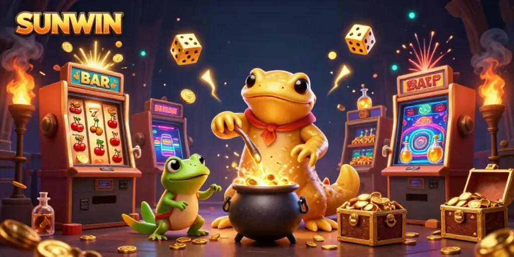 SUNWIN's magical casino world features alchemists and exploding jackpots.