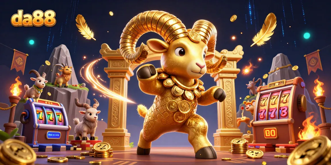 Win big with da88 in an exciting 3D casino scene featuring vibrant characters and elements.