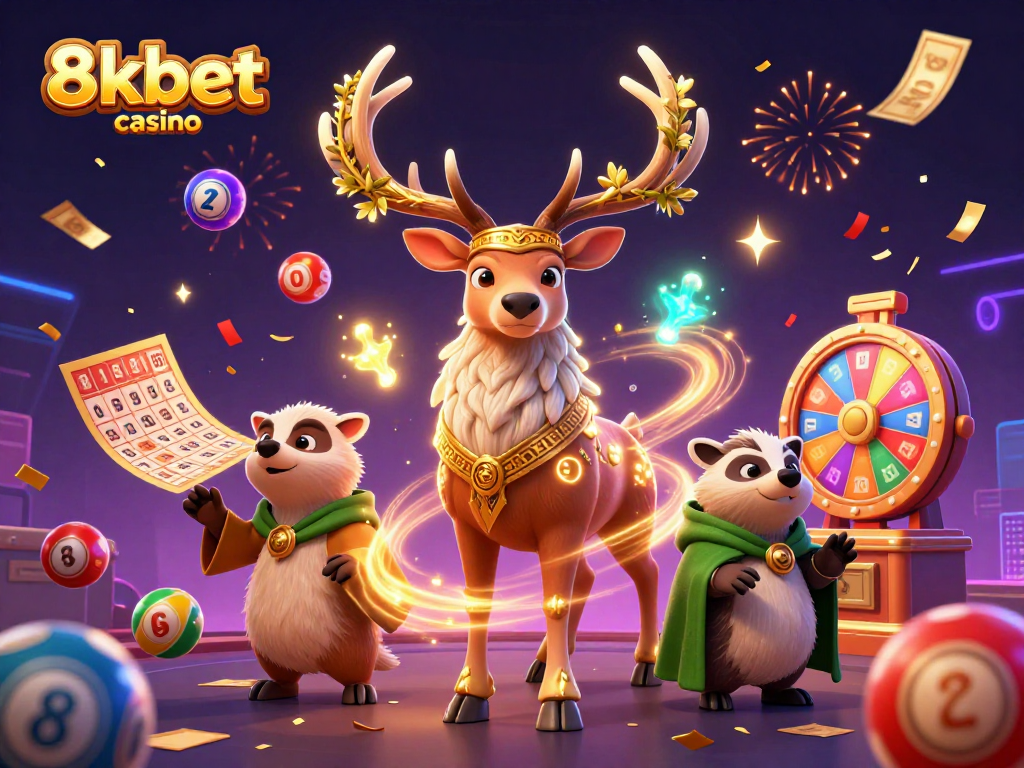 Engage in thrilling gameplay at 8kbet casino with dynamic lottery elements and vibrant energies.