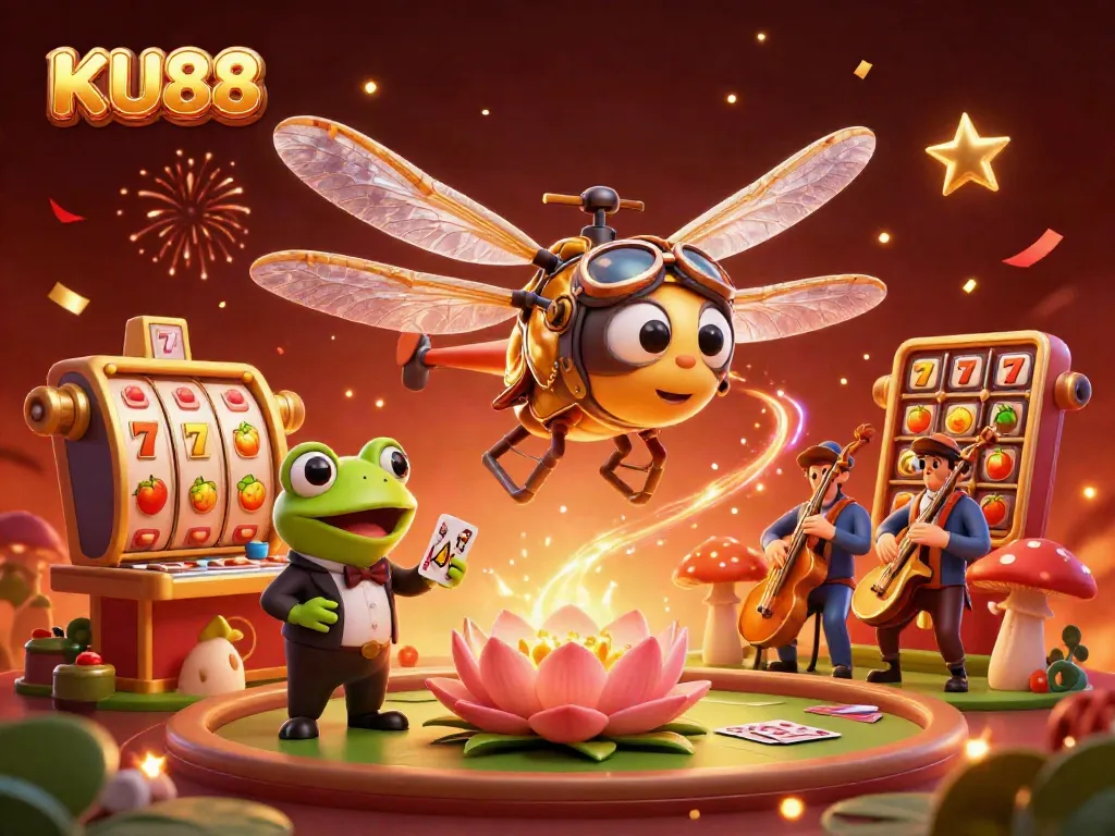 Experience thrilling gameplay with KU88 at a vibrant lily pad casino, where fortune awaits!