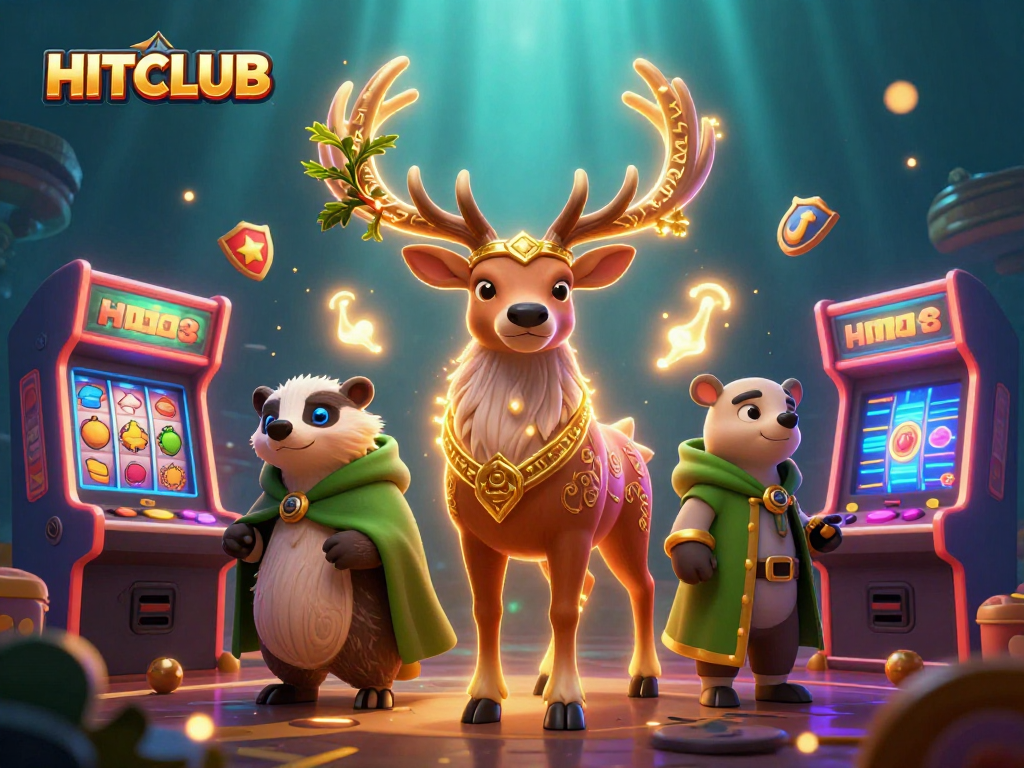 Engage with HITCLUB's exciting 3D casino games featuring dynamic symbols and characters.
