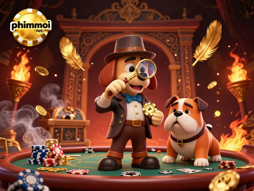 Join the action with phimmoi net. as a detective bloodhound and bulldog uncover gaming treasures in a rich casino scene.
