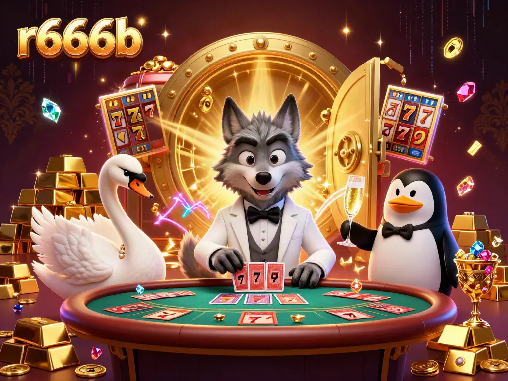 Experience thrilling gameplay at r666b with captivating characters and casino elements.