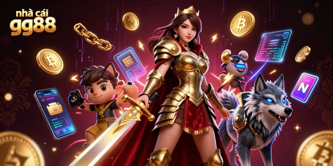 Experience thrilling gameplay at nhà cái gg88 with an immersive 3D casino scene featuring vibrant elements and sparkling coins.