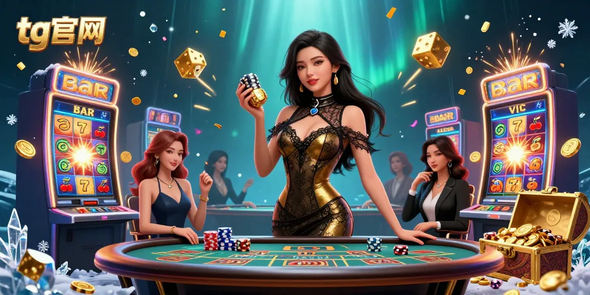在tg官网的VIP百家乐桌上体验高风险赌博的刺激，手握金色赌场筹码。