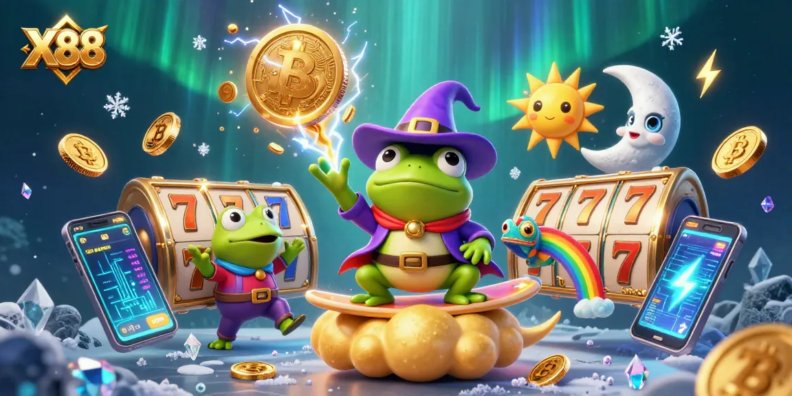 The X88 platform offers an immersive gaming experience filled with golden coins and vibrant characters.