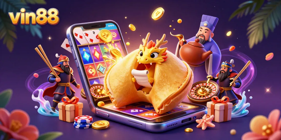 Spin and win with vin88's thrilling atmosphere in a dynamic online casino scene.