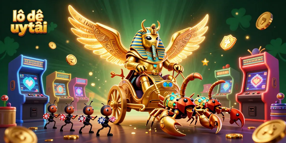 Experience dynamic gaming with lô đề uy tín featuring vibrant characters in a 3D illustration.