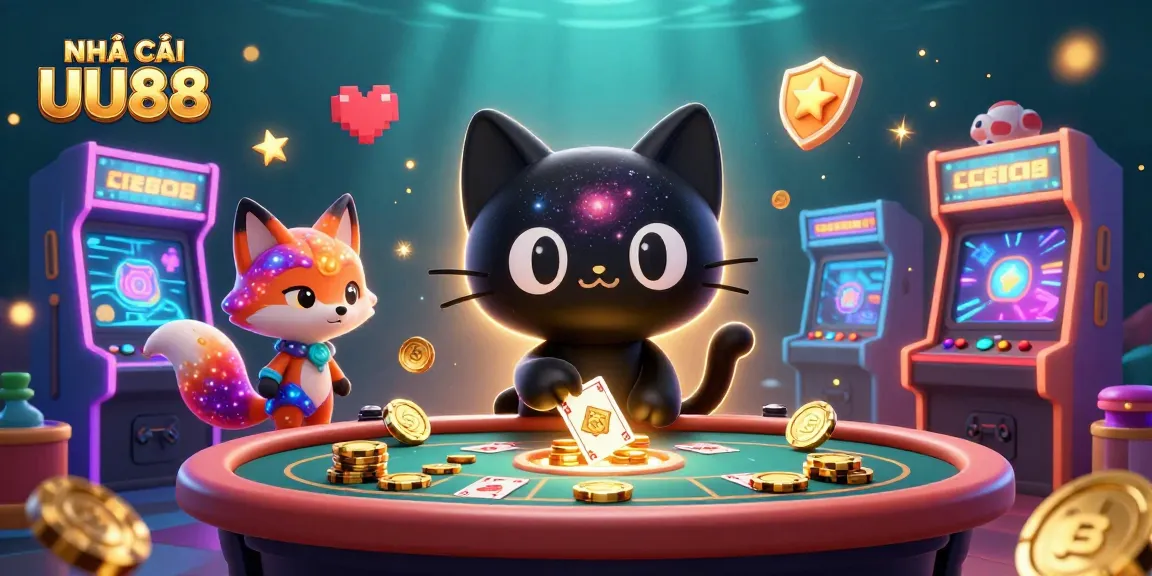 Experience the thrills at NHÀ CÁI UU88 with vibrant casino games and captivating characters.