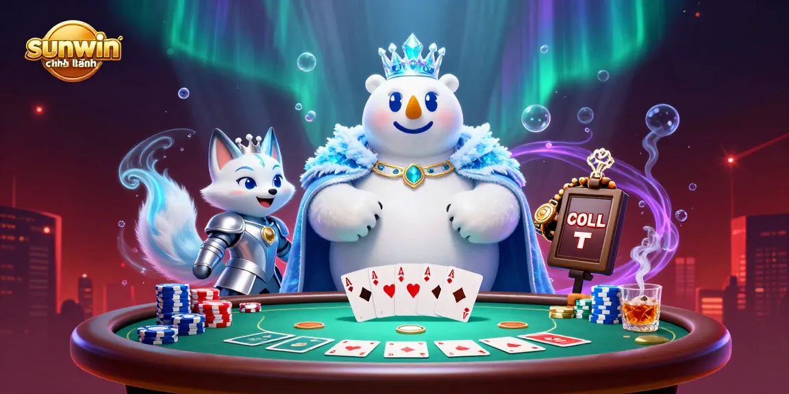 Experience exciting gameplay with sunwin chính hãng at a vibrant casino table.