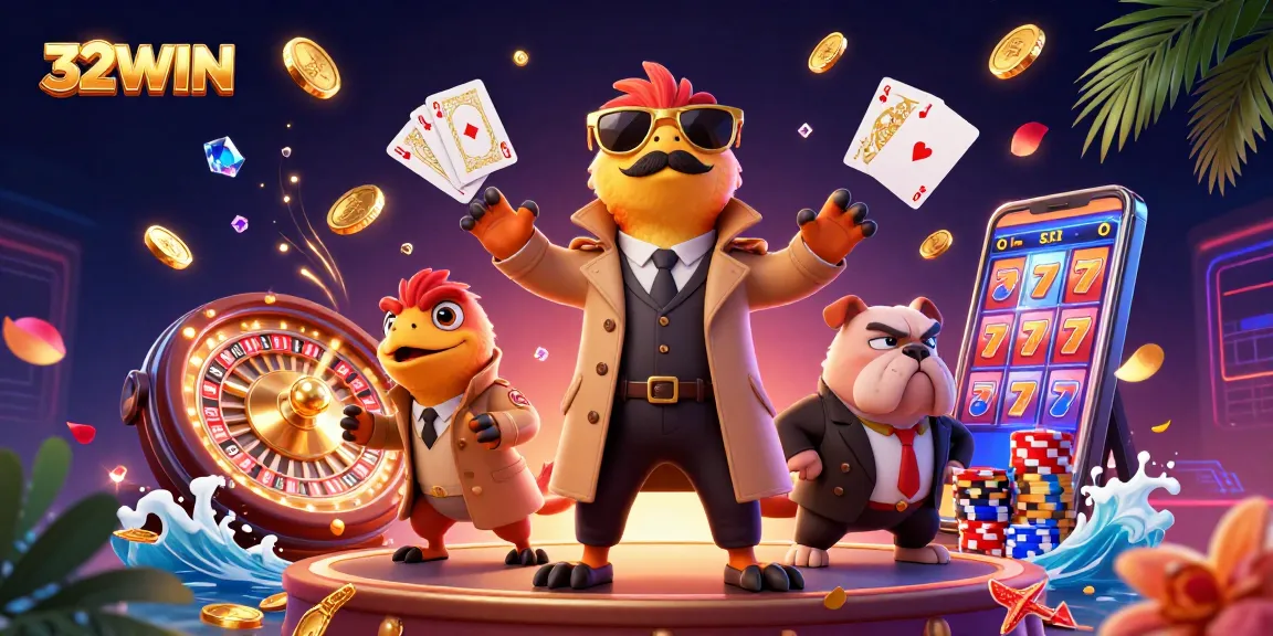 Spin the roulette and win at 32WIN with dynamic casino games and exciting casino elements.
