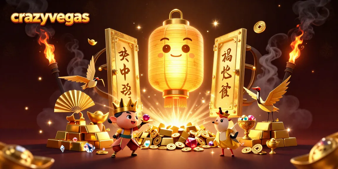Play exciting pokies at crazyvegas with golden elements enhancing the fun!