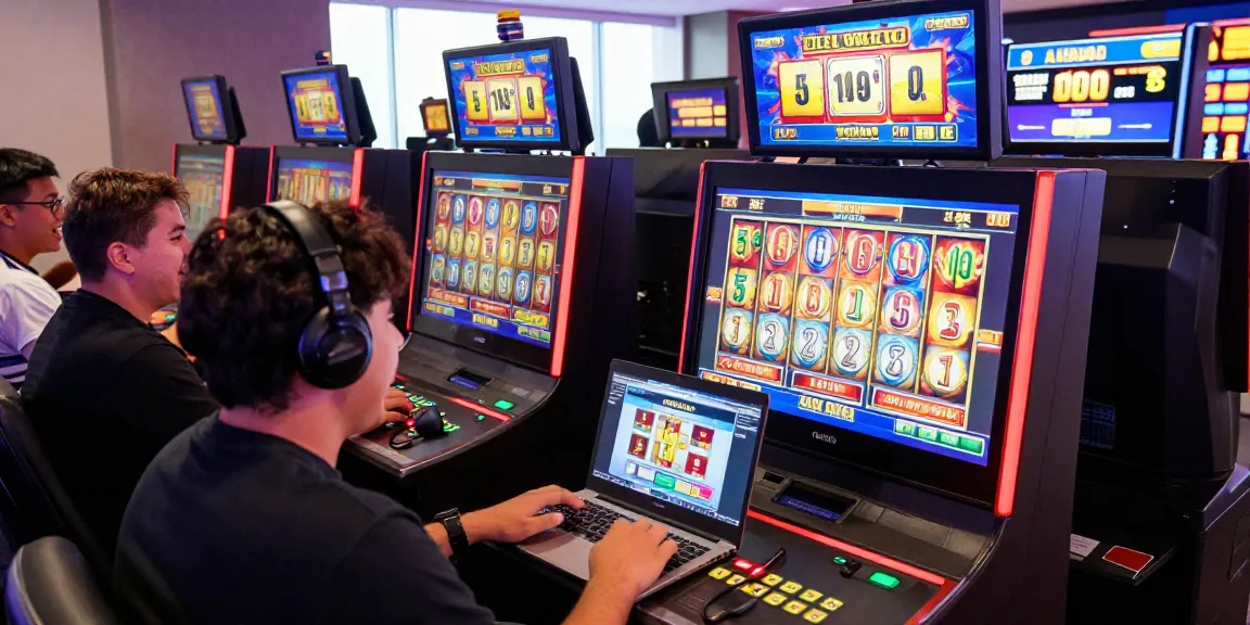 Pengalaman bermain slot Thailand secara online di platform KANGTOTO2 dengan grafik berwarna dan kegembiraan pemain.