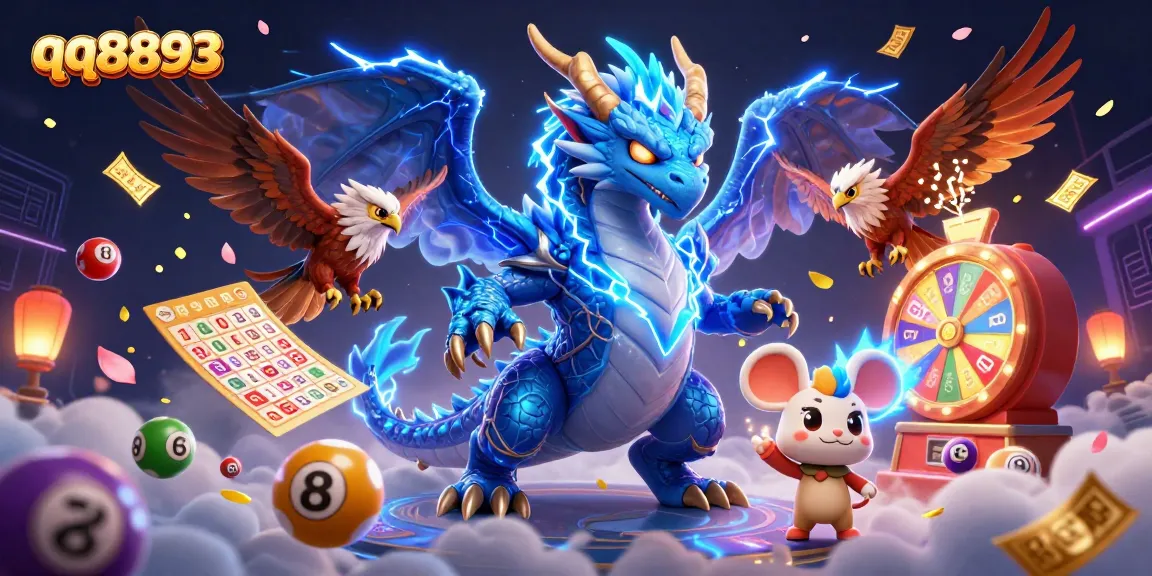 Engage with the thrilling atmosphere of qq8893 through a dynamic casino-themed illustration.